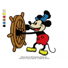 Mickey Mouse 09 Embroidery Design